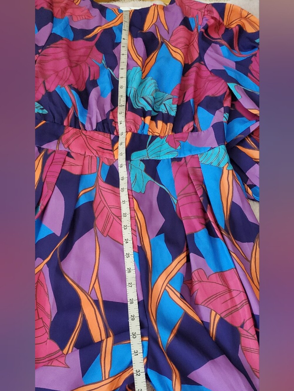 ๐ฟ Flying Tomato Vibrant Leaf Dare To Take The Woven Jumpsuit Tropical Resort - Picture 8 of 10